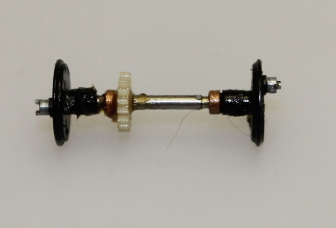 (image for) Counter weights w/ Axle & gear ( HO 50/70 ton Climax )